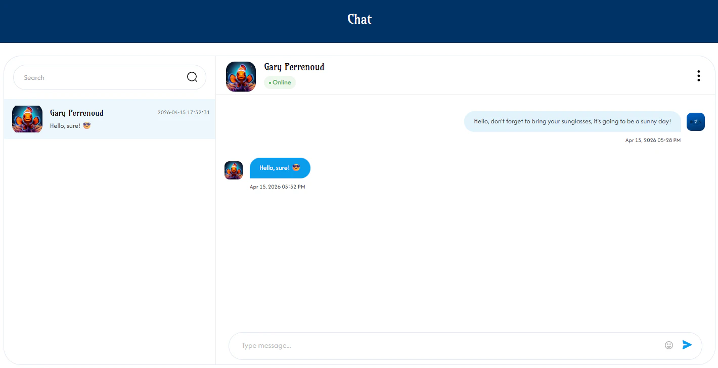 Chat integrado